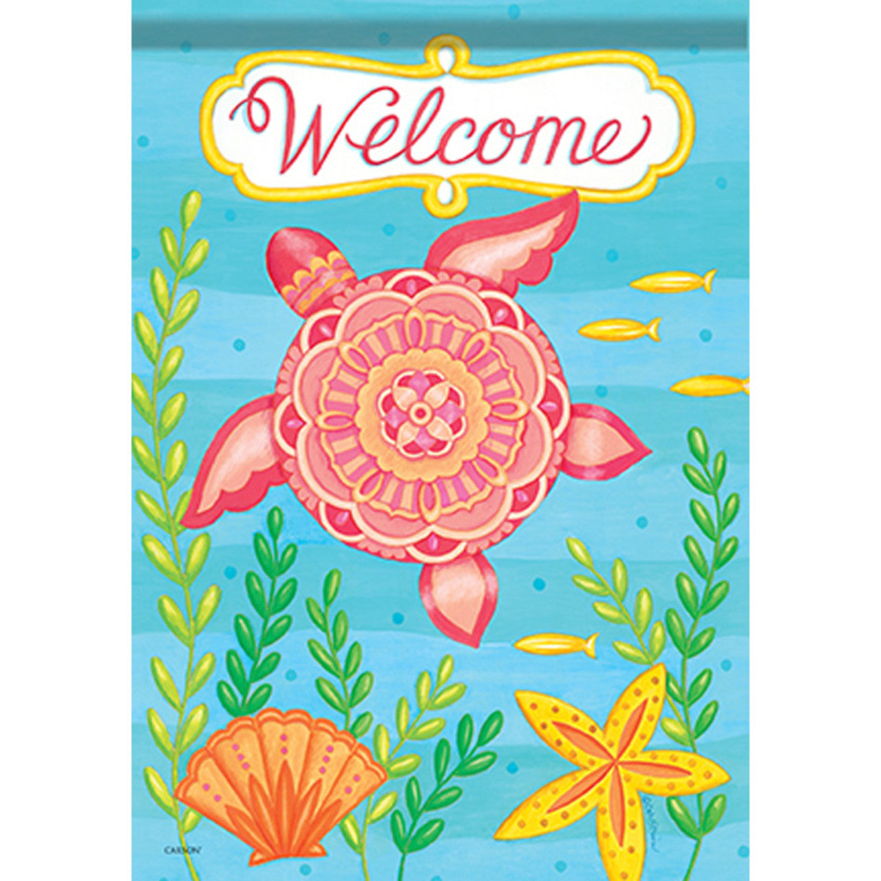 Carson Summer Garden Flag - Under the Sea - 12.5in x 18in