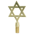 Super Tough Indoor Flagpole Kit with Nylon 3' x 5' Israel Flag