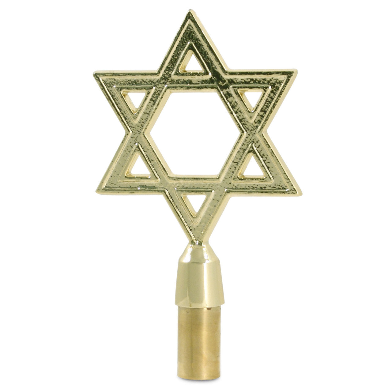 Super Tough Indoor Flagpole Kit with Nylon 3' x 5' Israel Flag