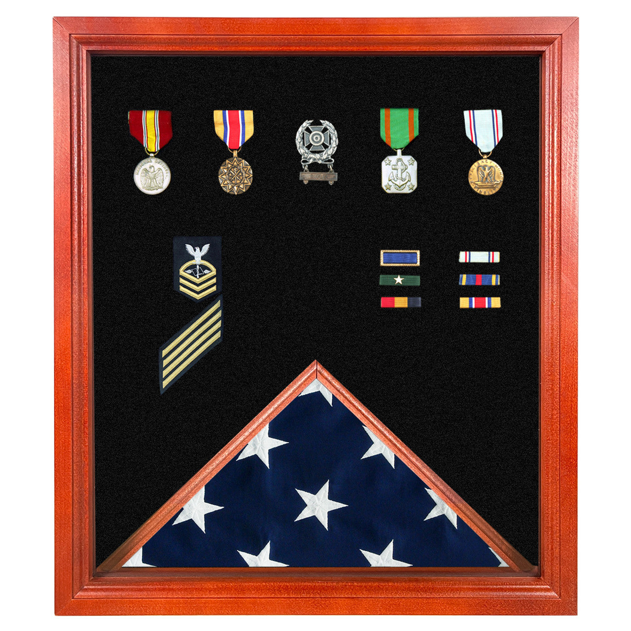 Monroe Cherry Flag Shadow box for 3' x 5' Flag
