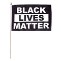 Black Lives Matter flag on a white background