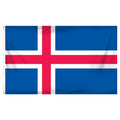 Iceland 3ft x 5ft Printed Polyester Flag