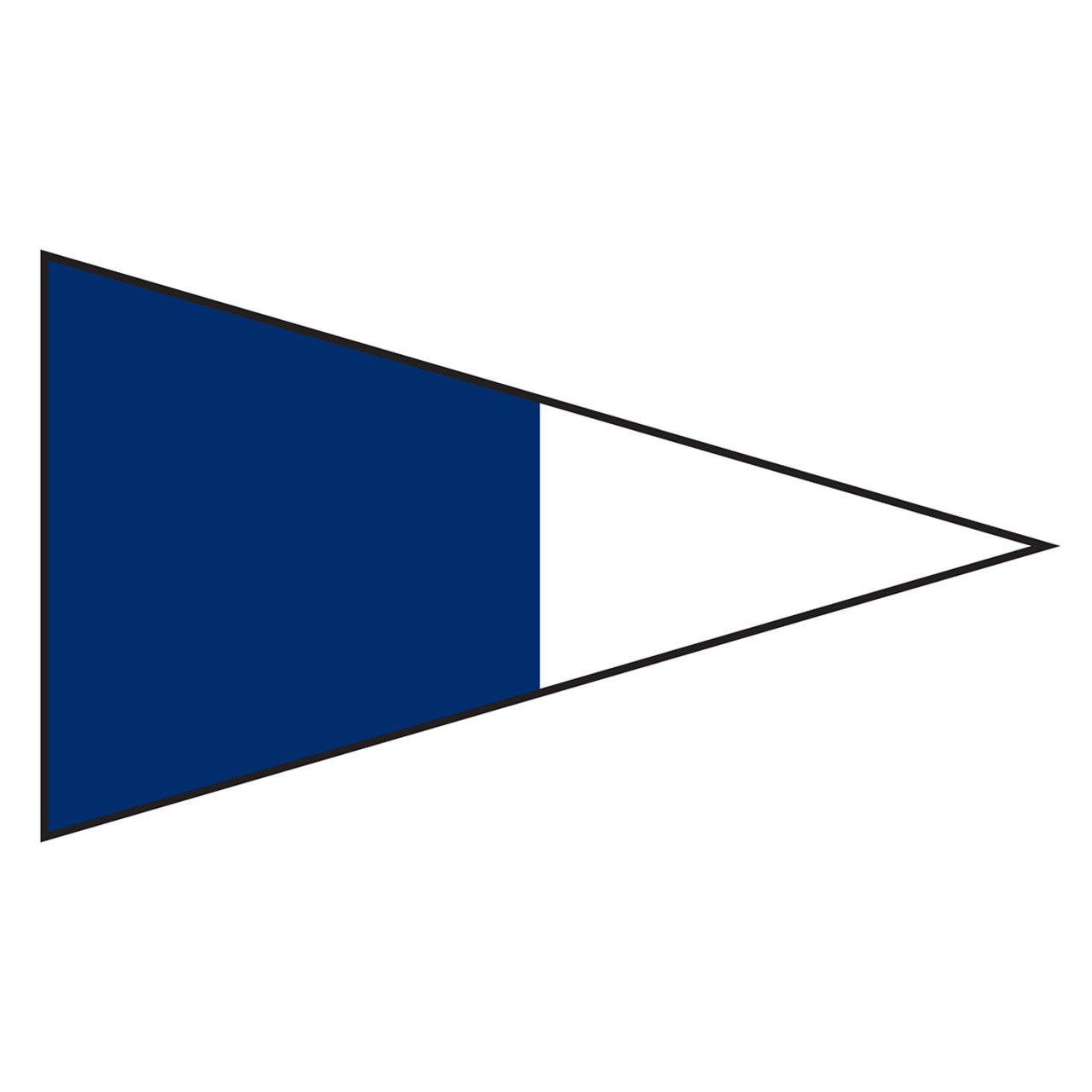 Nautical Second Repeater Message Flag - Size 0 - Standard