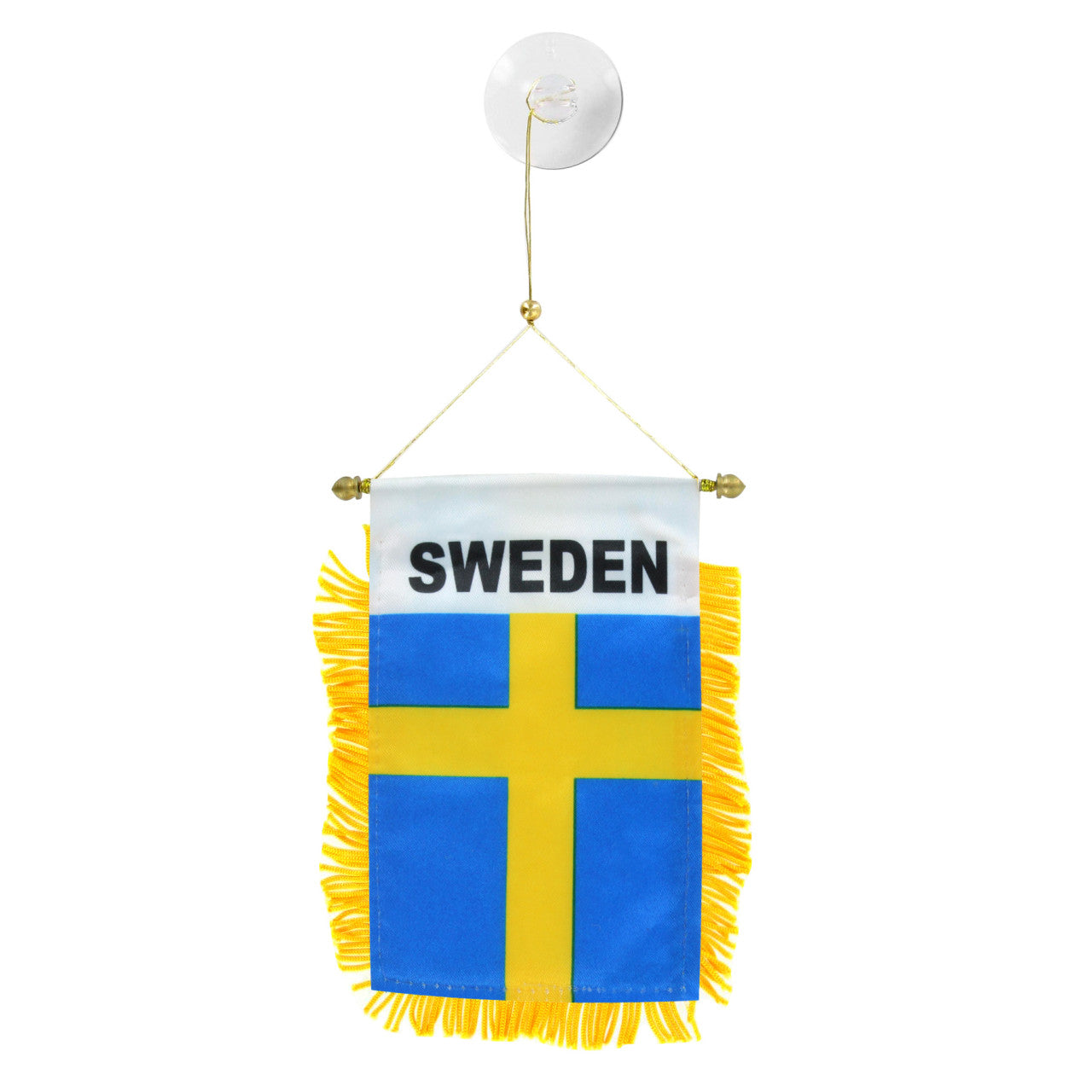 Sweden Mini Window Banner - 4in x 6in