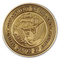 Service Medallion - Navy