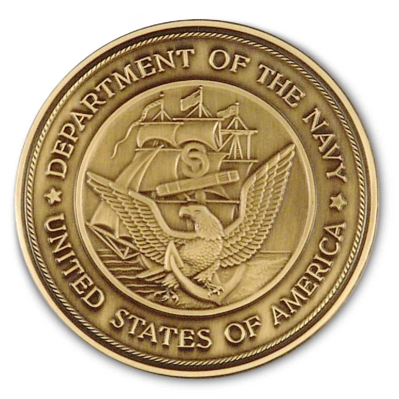 Service Medallion - Navy