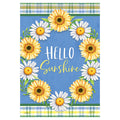 Carson Summer Banner Flag - Daisy Wreath
