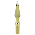 Flat Gold Metal Spear