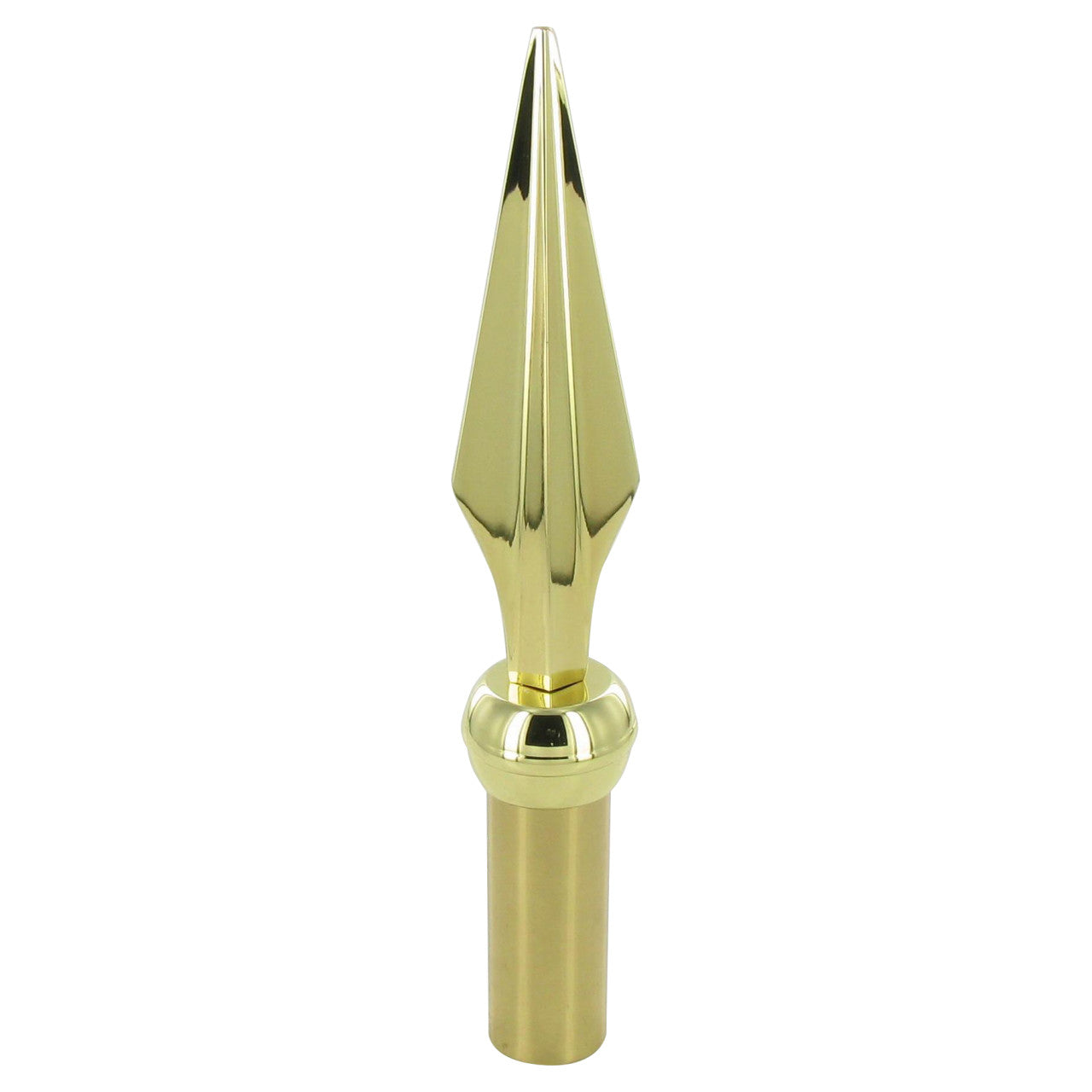 Flat Gold Metal Spear