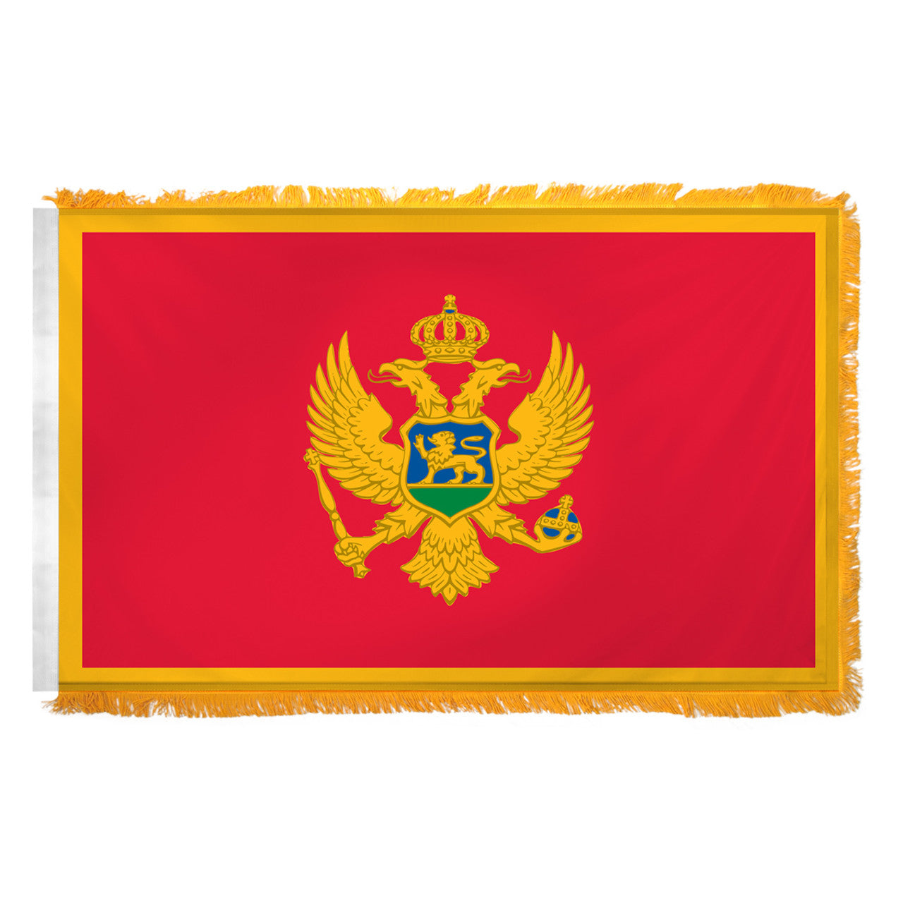 Montenegro flag 3ft x 5ft Nylon