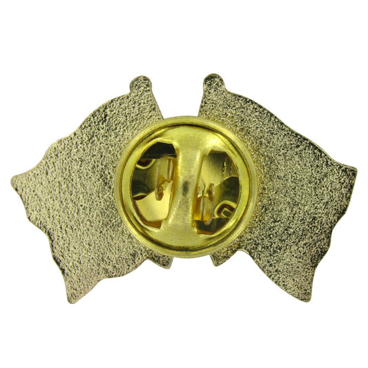 USA Flag(left)/Canada Flag(right) Lapel Pin