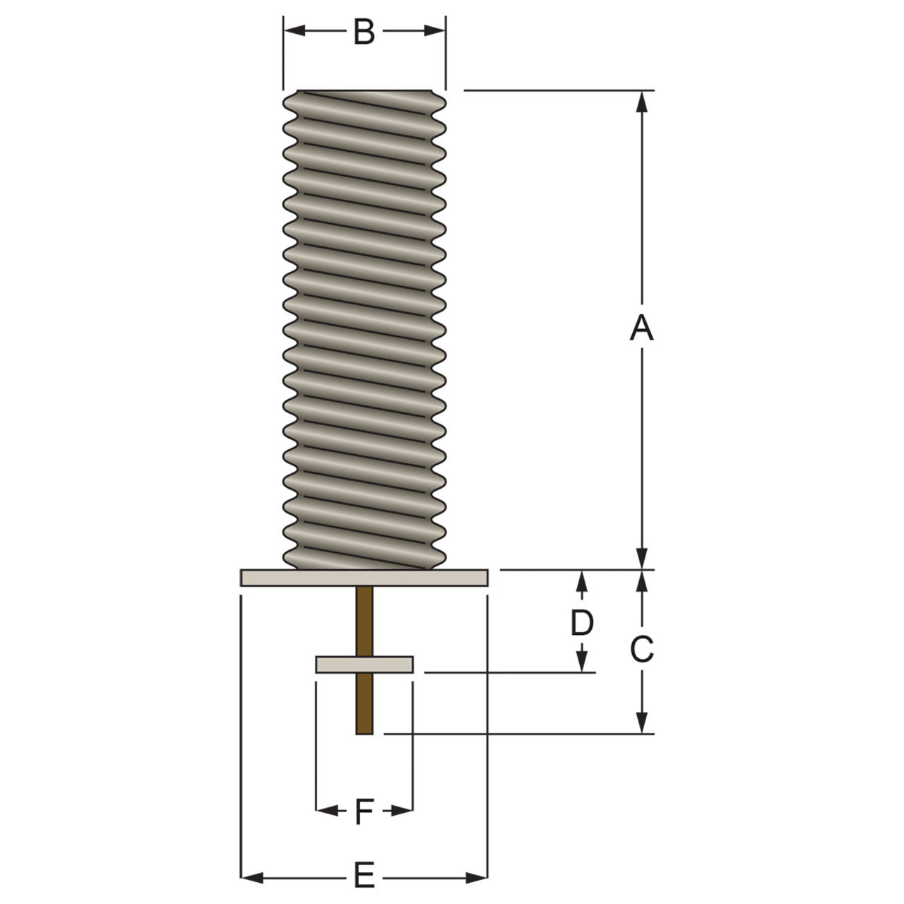 Galvanized Steel Foundation Sleeve - 8ft x 18in