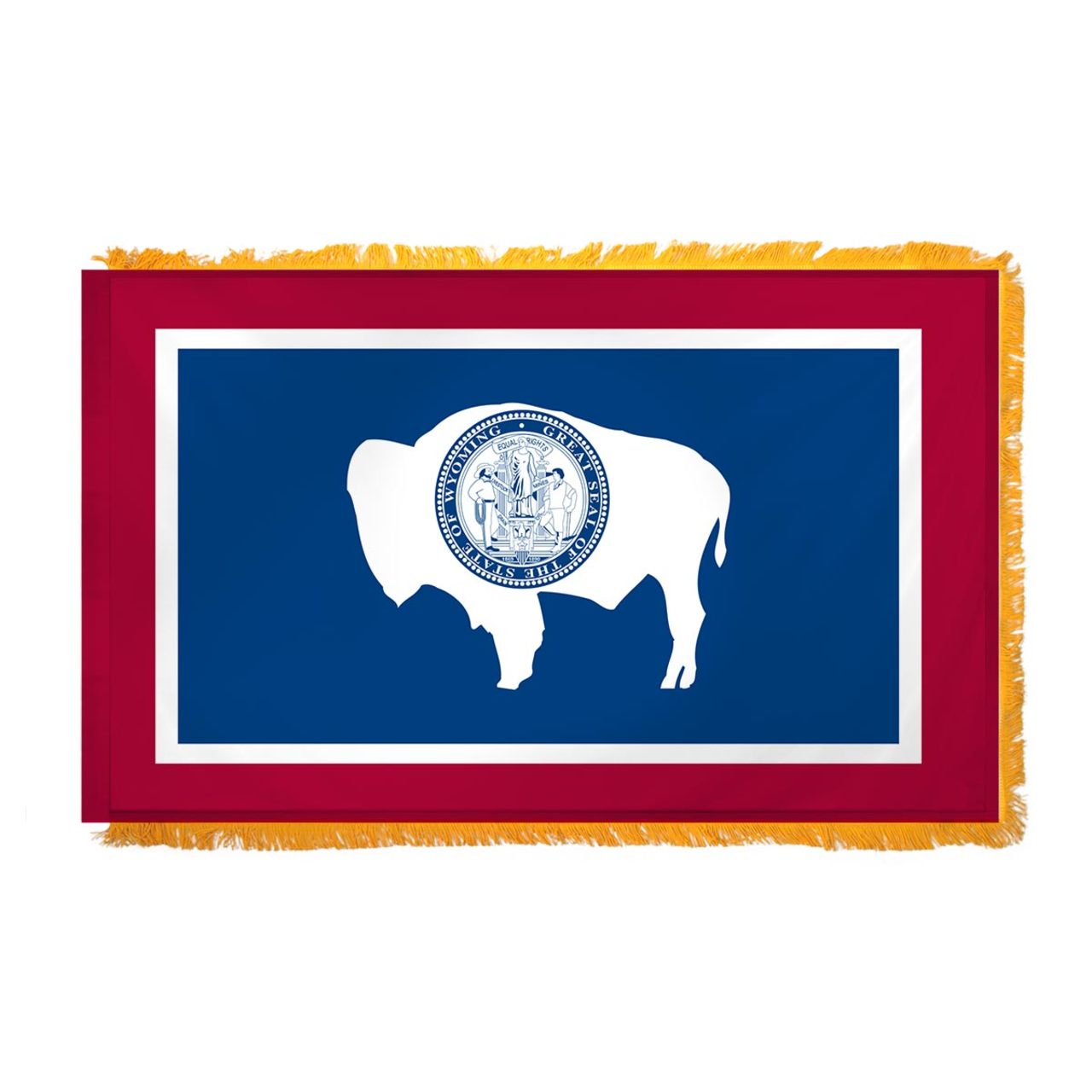 Super Tough Wyoming Indoor Flag 3' x 5' Nylon