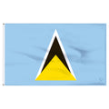 St. Lucia 5' x 8' Nylon Flag