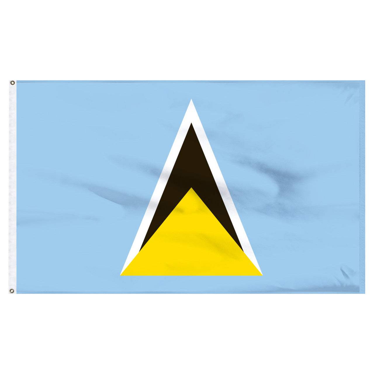 St. Lucia 5' x 8' Nylon Flag