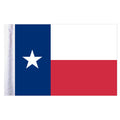 Texas Motorcycle Flag - 6" x 9"