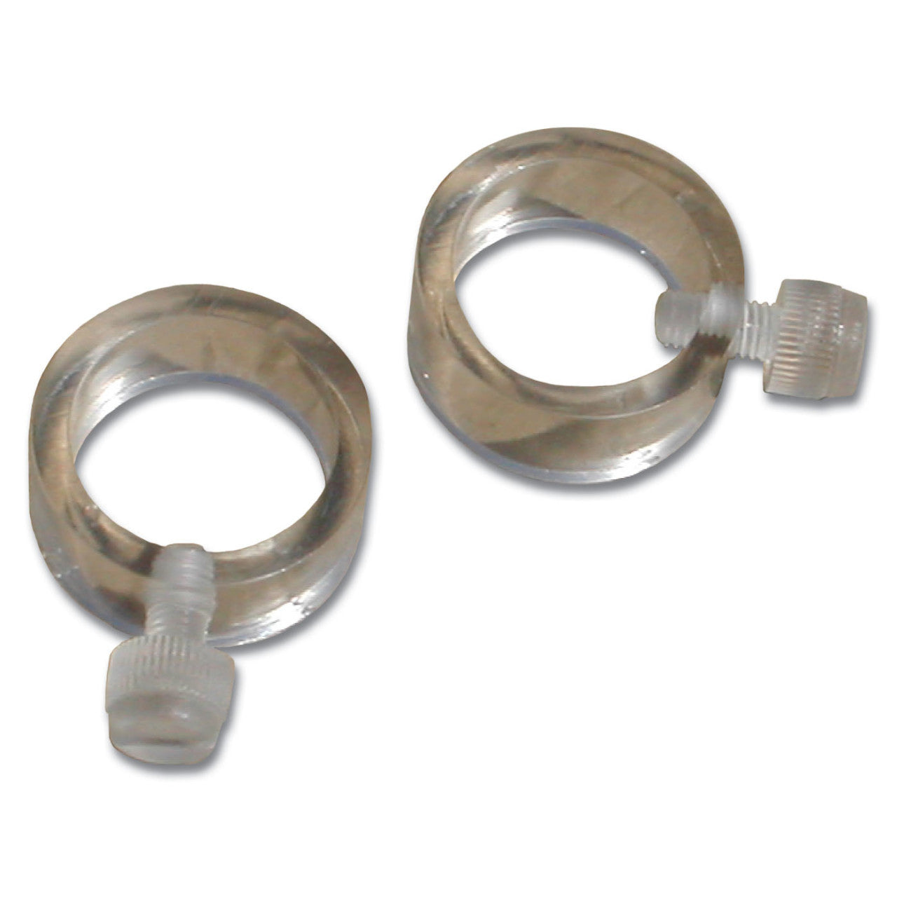 EZ Mount Plastic Clips - 1 3/8" Pair