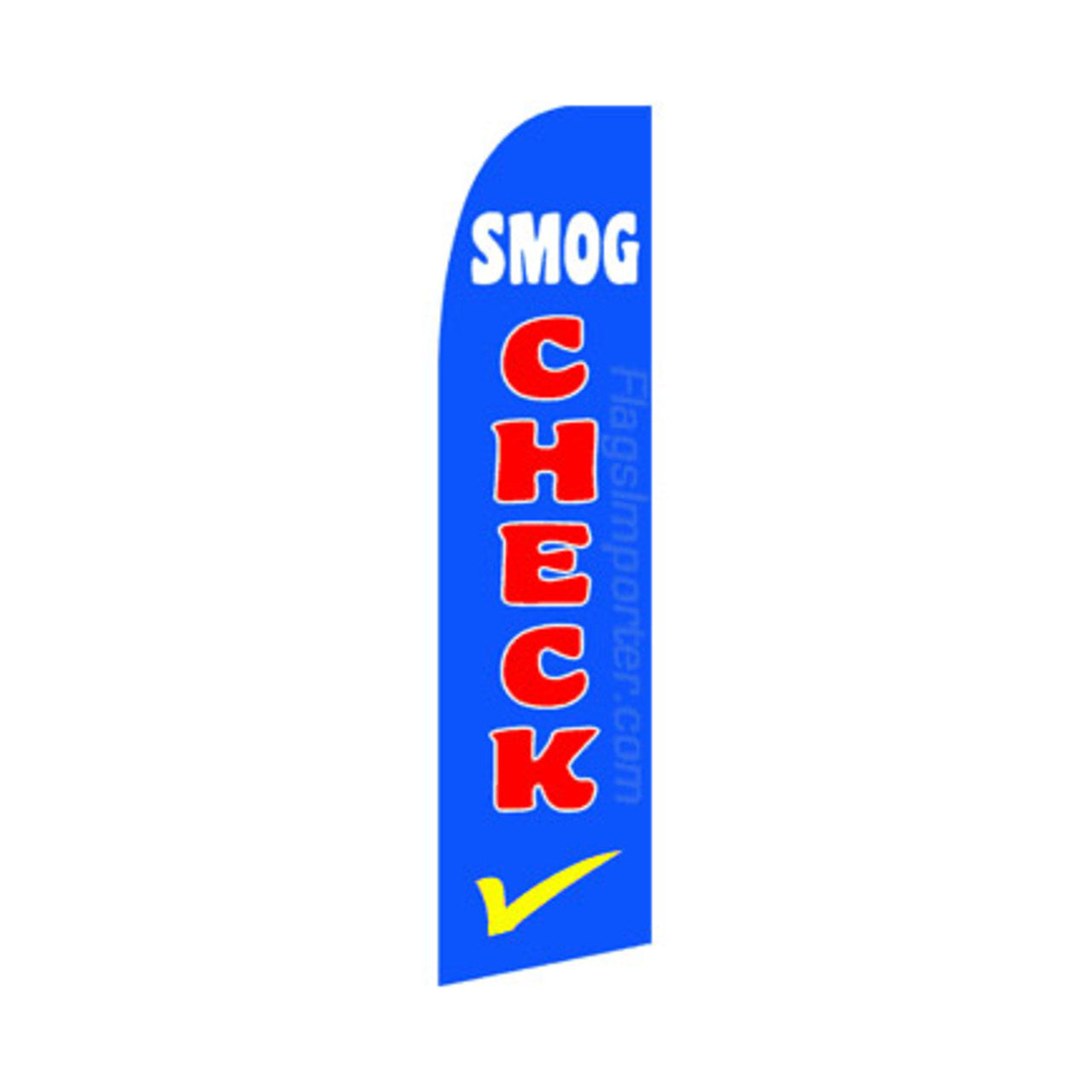 Smog Check Swooper Flag
