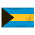 Bahamas 3ft x 5ft Printed Polyester Flag