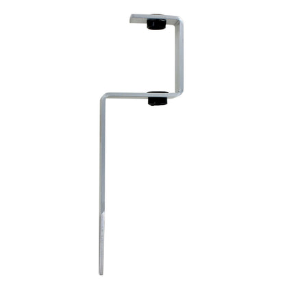 Grave Flag Holder - Silver