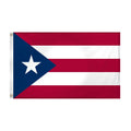 Super Tough Puerto Rico Outdoor Nylon Flag 3' x 5' Nylon