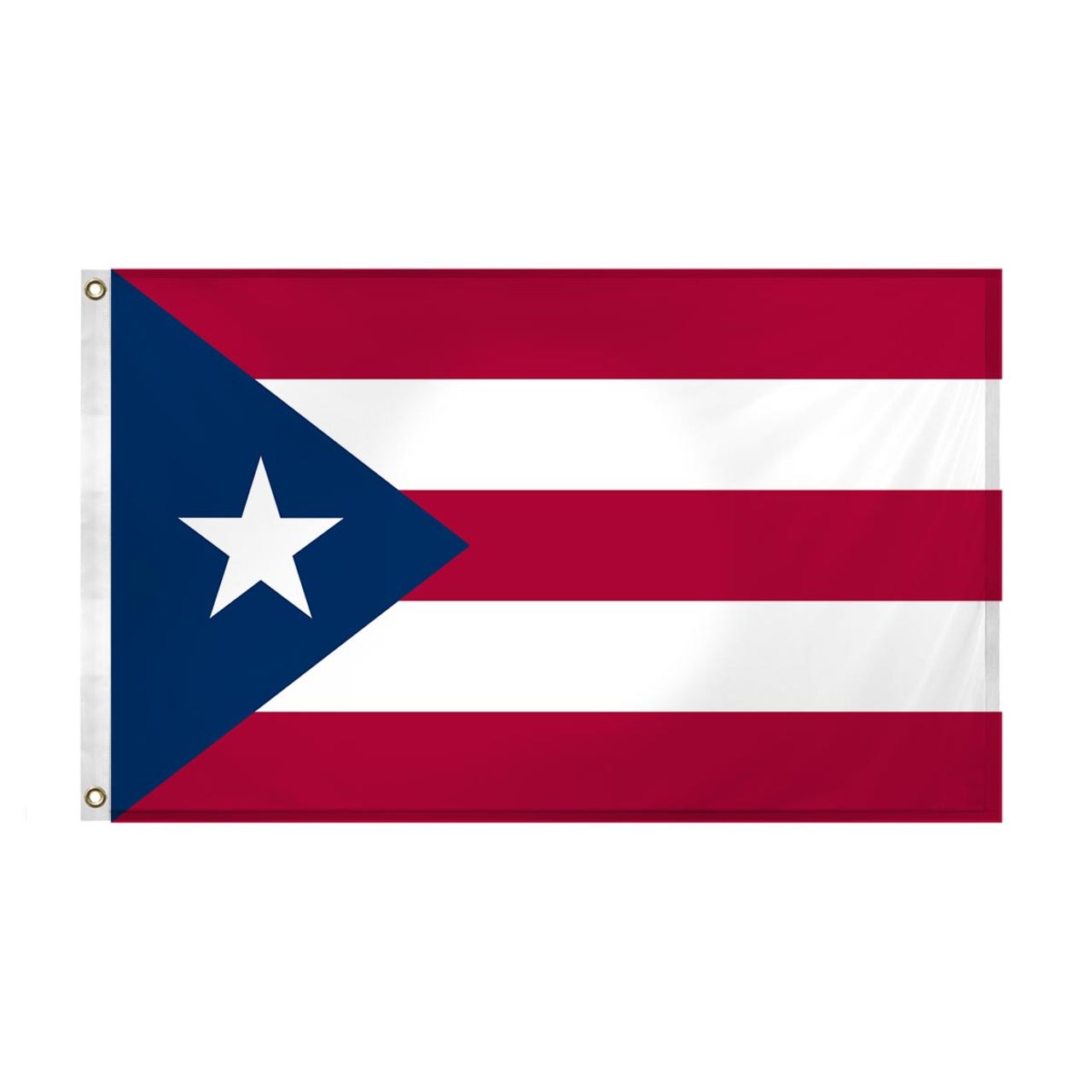 Super Tough Puerto Rico Outdoor Nylon Flag 3' x 5' Nylon