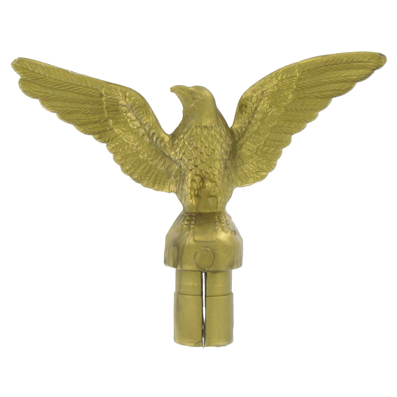 Super Tough 6ft Aluminum 3 Piece Residential Flagpole Kit - Eagle Topper Included
