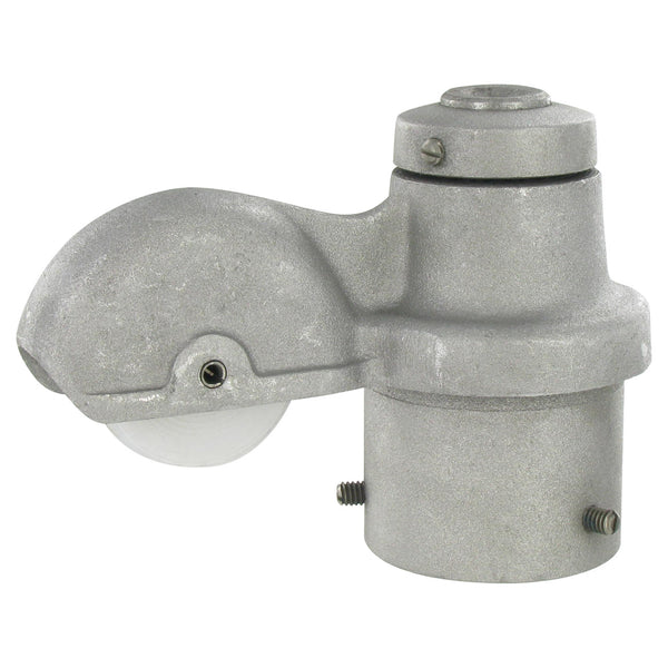 Cap Style Revolving Silver Truck Single Pulley - 2in Diameter