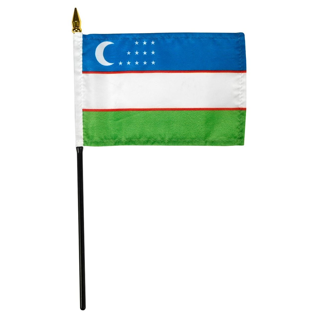 Uzbekistan flag 4 x 6 inch