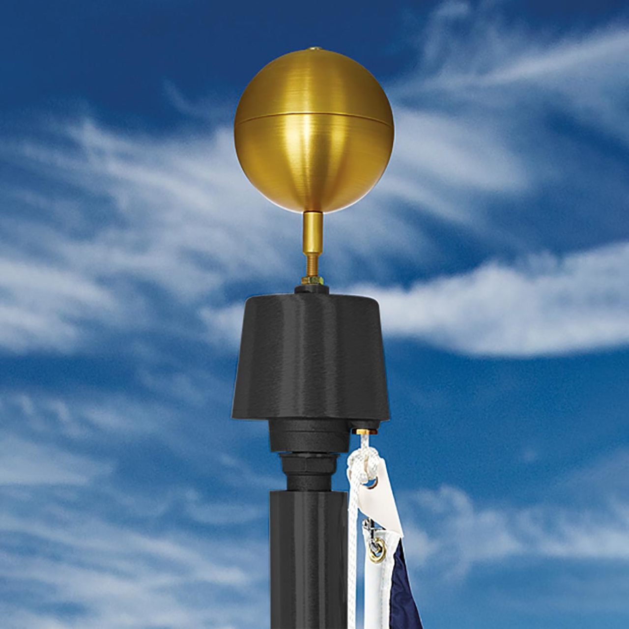 30' Sentry II Series Commercial Flagpole - IRC30C61