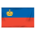 Liechtenstein Flag 3ft x 5ft Printed Polyester