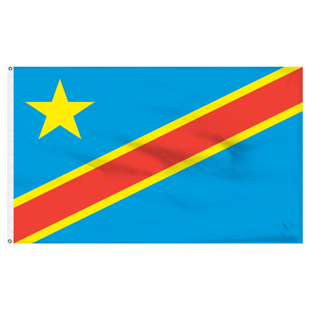 Congo Dem Rep 6' x 10' Nylon Flag