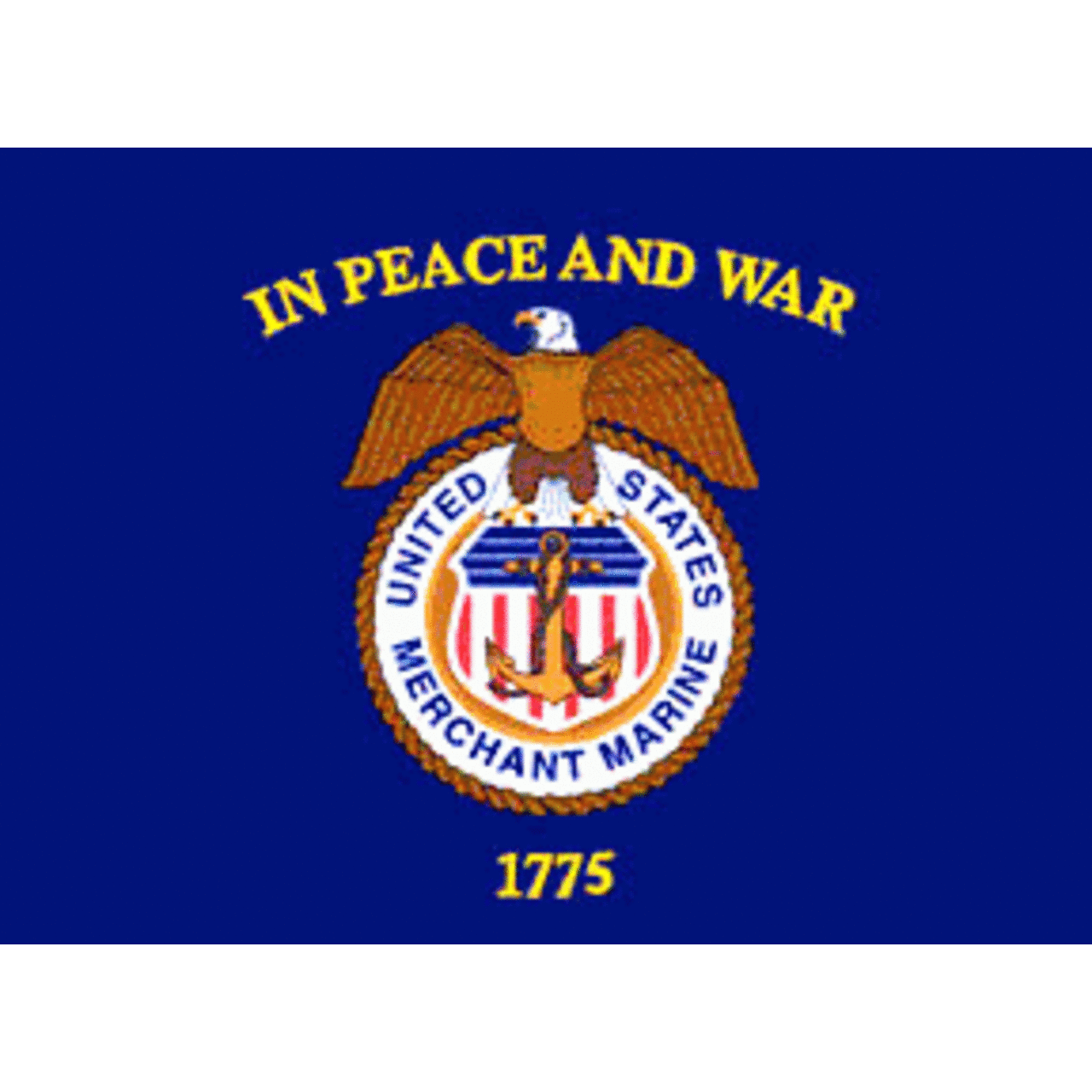 Merchant Marine 2ft x 3ft Nylon Flag
