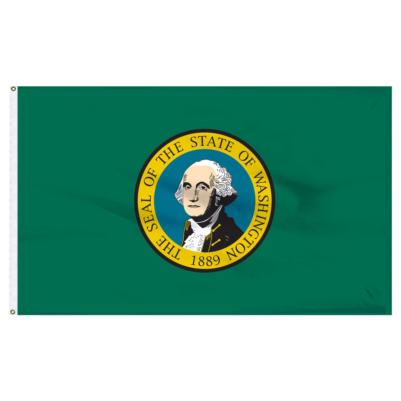 Washington State Flag 5 x 8 Feet Nylon