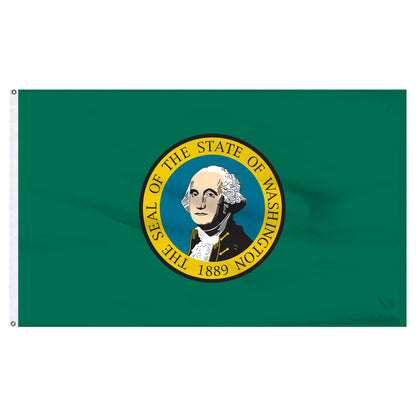 Washington State Flag 5 x 8 Feet Nylon
