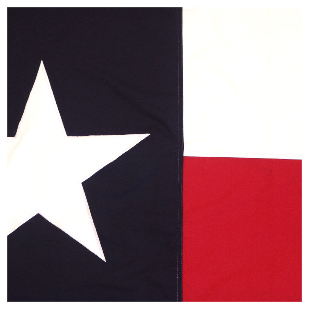 Cotton Texas flag for indoor display 3ft x 5ft