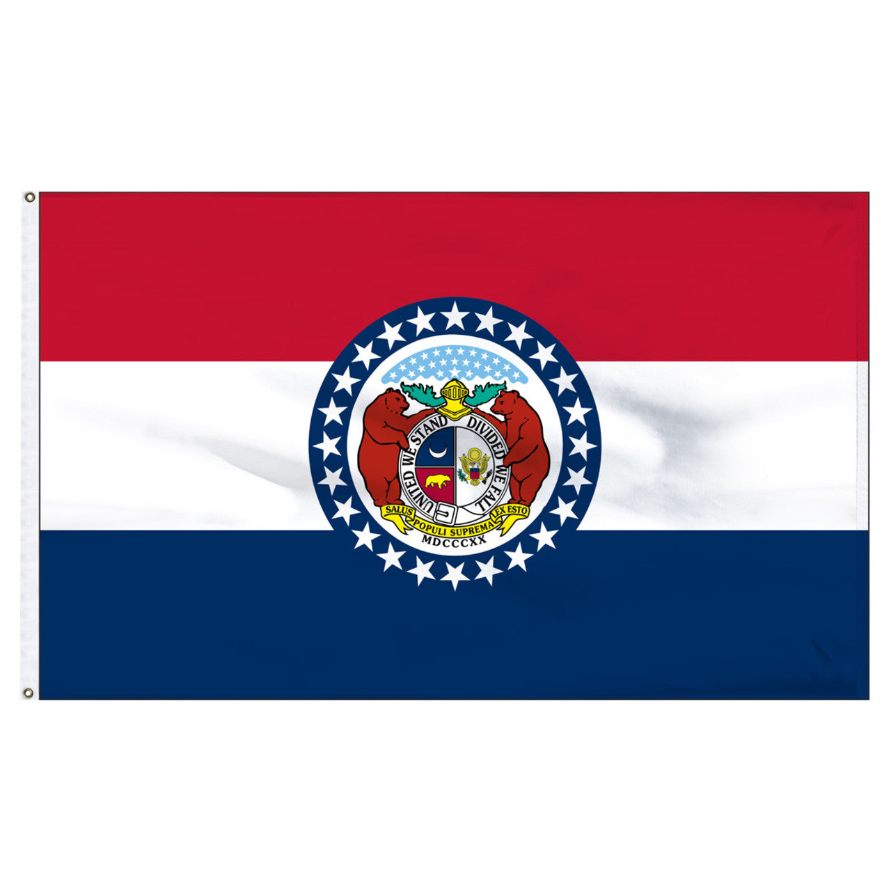 Missouri Flag 5 x 8 Feet Nylon