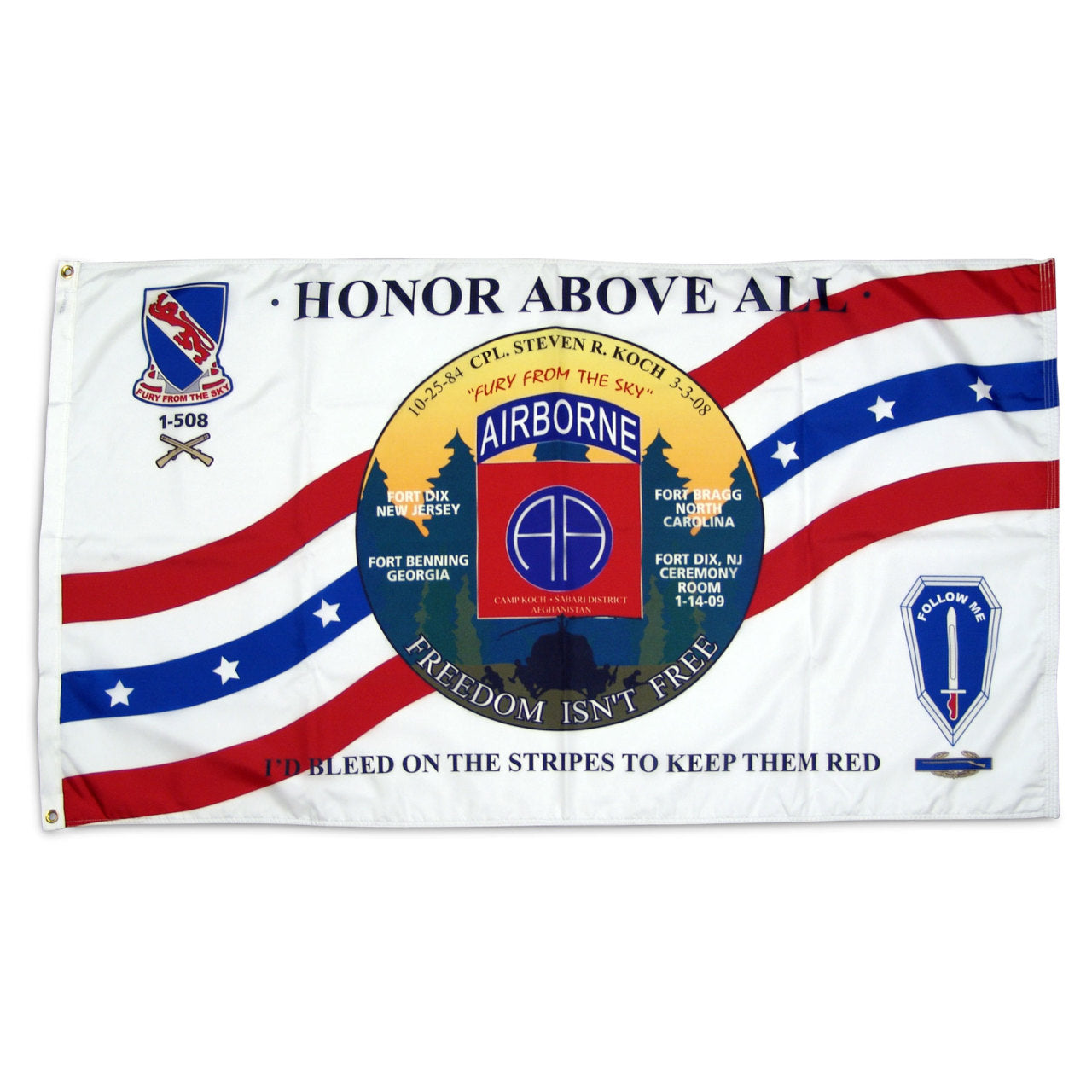 Single-Sided Digital Print Custom Nylon 5 x 8 ft Flag