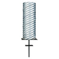 Steel Ground Sleeve - 6-7" Diameter - 35' High Flagpoles