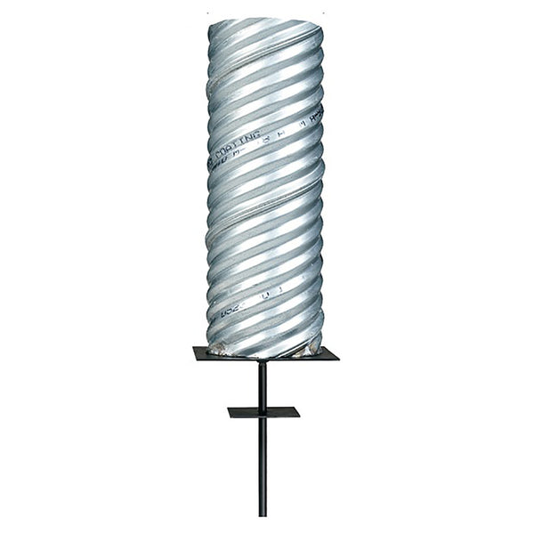 Steel Ground Sleeve - 6-7" Diameter - 35' High Flagpoles