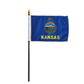 Kansas flag 4 x 6 inch