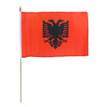 Albania flag 12 x 18 inch