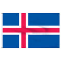 Iceland 5ft x 8ft Nylon Flag