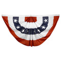 Super Tough 3'x 6' Printed Poly Pleated Fan