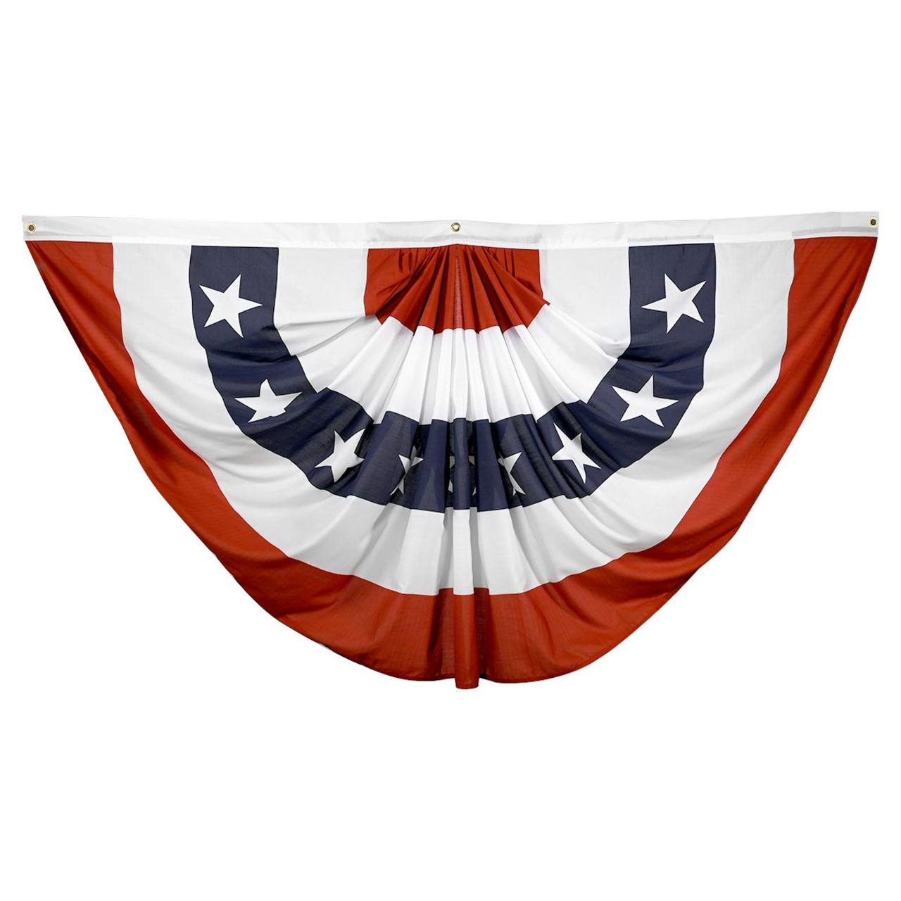 Super Tough 3'x 6' Printed Poly Pleated Fan