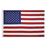 American flag with red, white, and blue colors on a white background