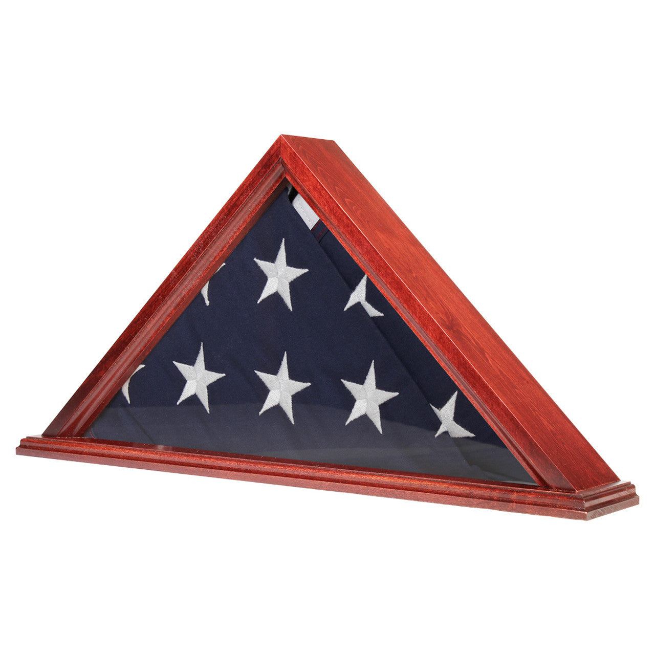 Roosevelt Burial Flag Display Case for 5' x 9.5' Flag