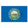 New Hampshire Flag 5 x 8 Feet Nylon