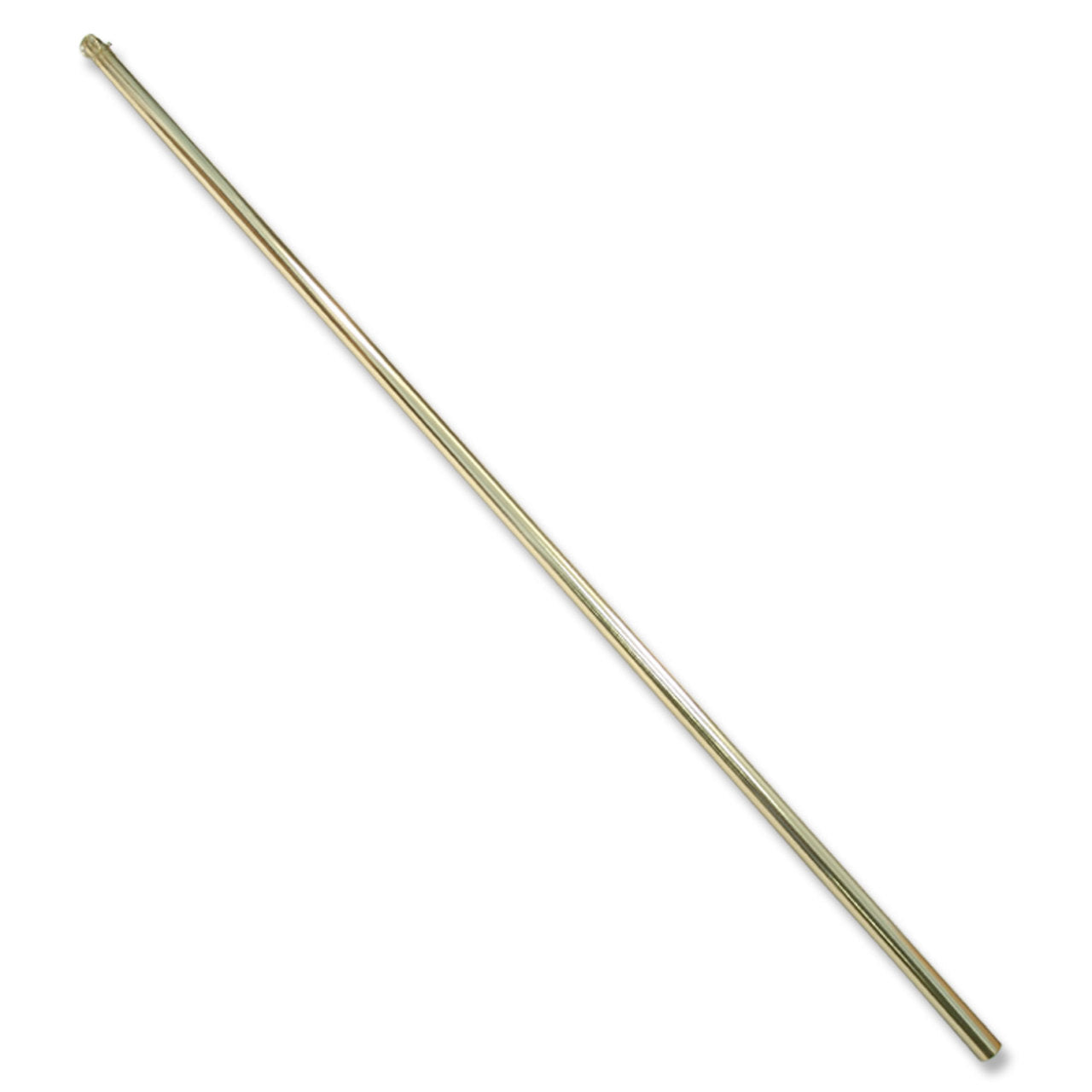 Super Tough 9ft Aluminum Telescoping Residential Flagpole - Gold Finish