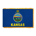 Super Tough Kansas Indoor Flag 3' x 5'  Nylon